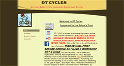 Desktop Screenshot of dtcycles.co.uk